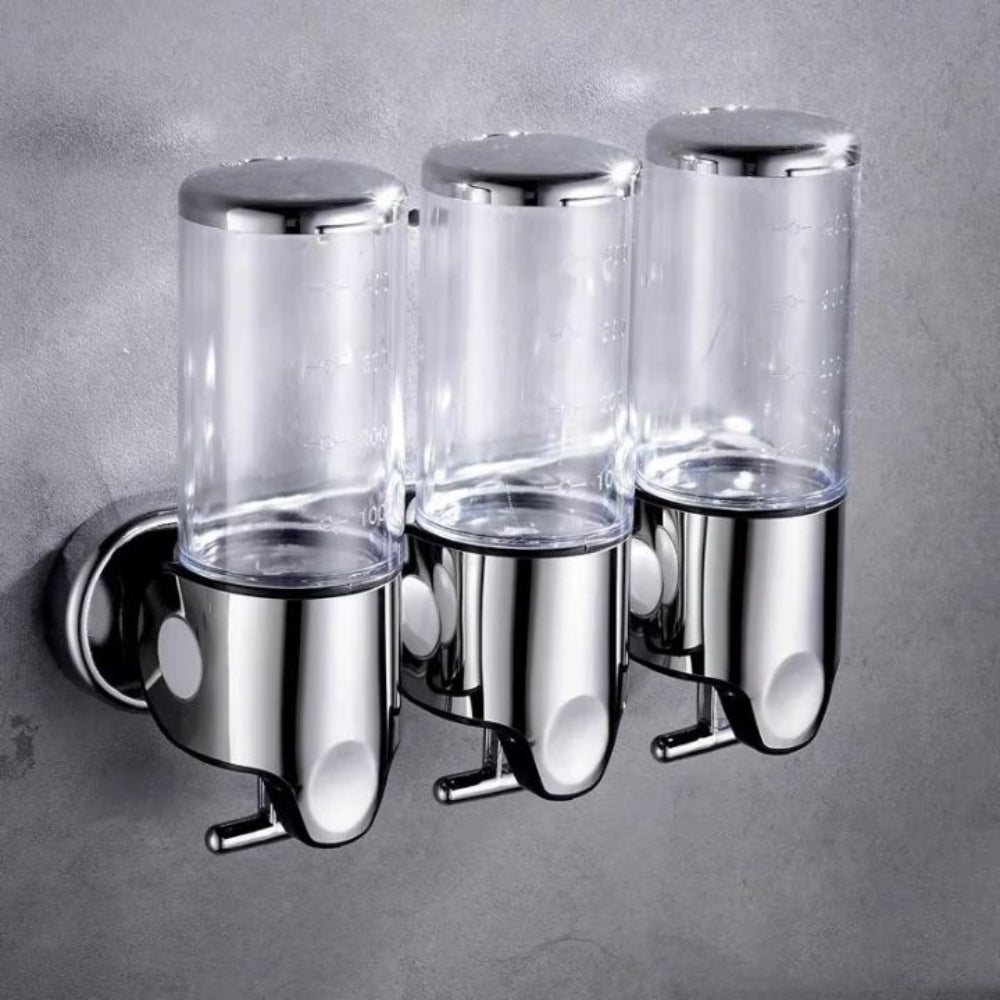 PureHaven Elegant Wall Soap Dispenser for a Modern, Minimalist Bathroom - All Around Casa