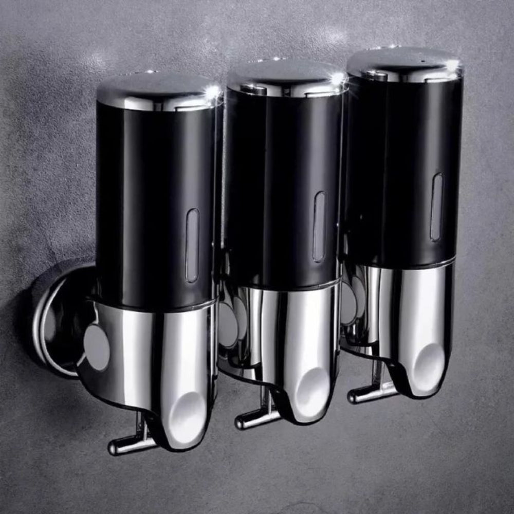 PureHaven Elegant Wall Soap Dispenser for a Modern, Minimalist Bathroom - All Around Casa