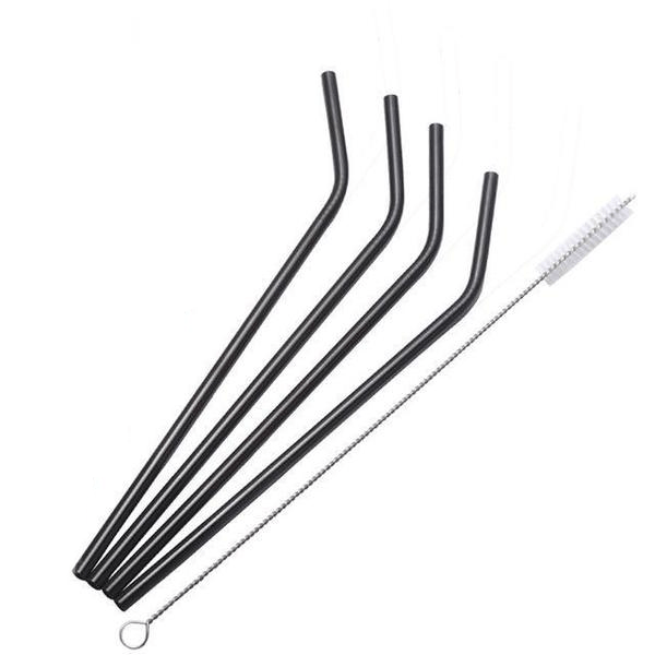 Seora Luxe Stainless Straws – Elegant Reusable Set for a Modern Home Bar - All Around Casa