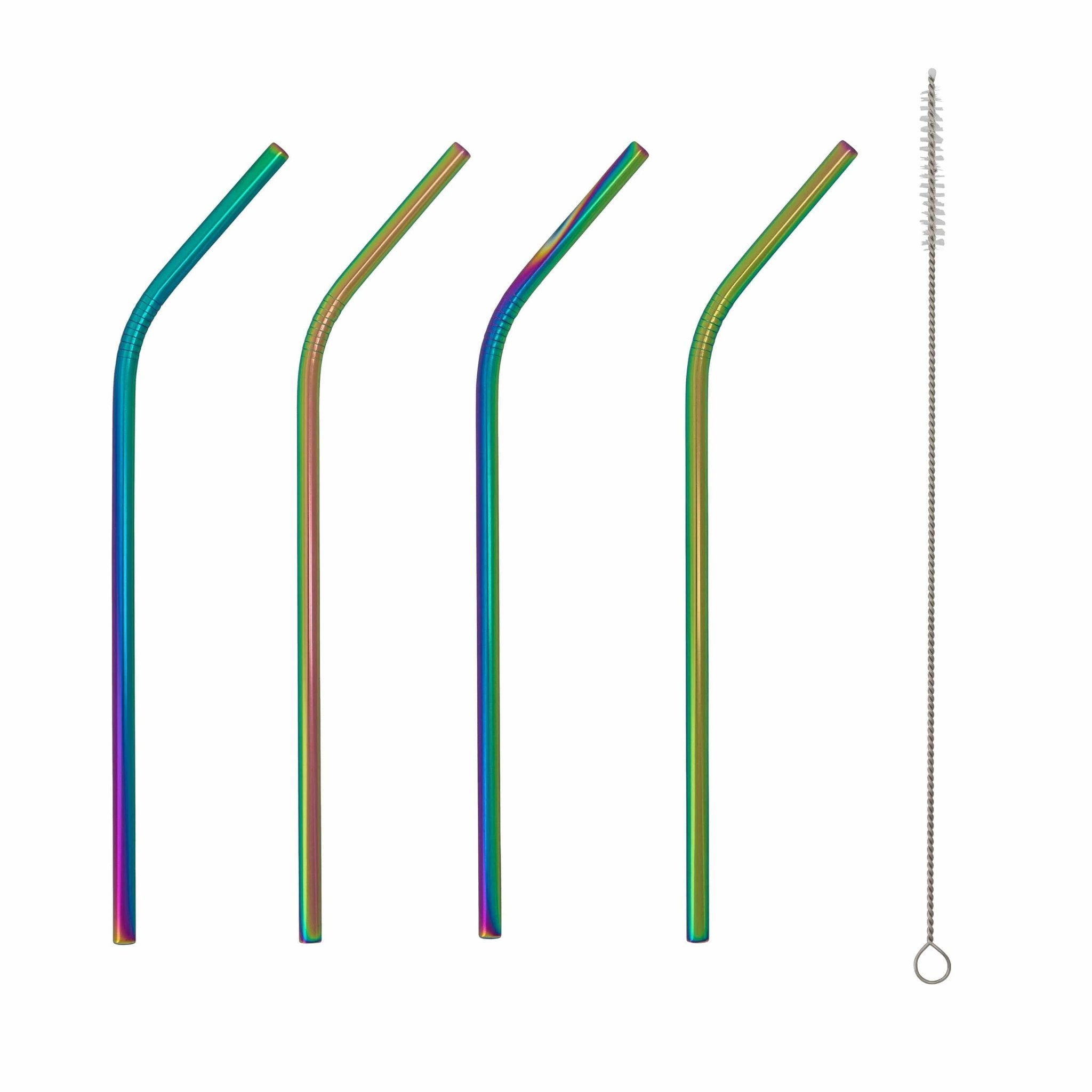 Seora Luxe Stainless Straws – Elegant Reusable Set for a Modern Home Bar - All Around Casa