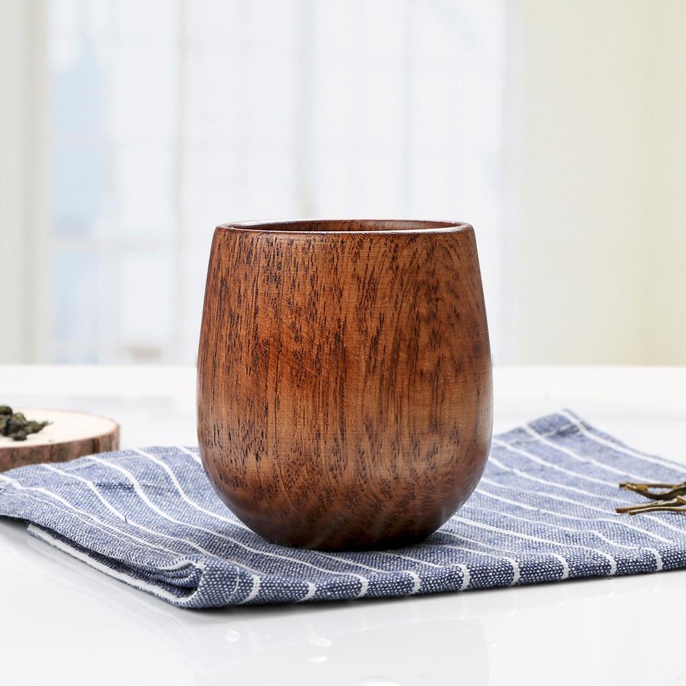 SerenOak Elegant Wood Cup for a Warm, Natural Touch - All Around Casa