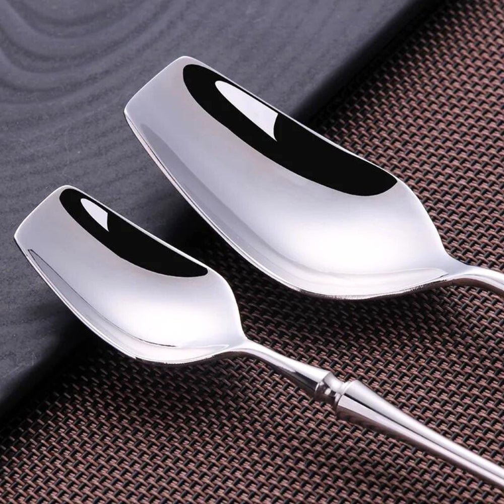 Silvara Luxe Stainless Cutlery Set – Elegant Dining Essentials for a Refined Table - All Around Casa