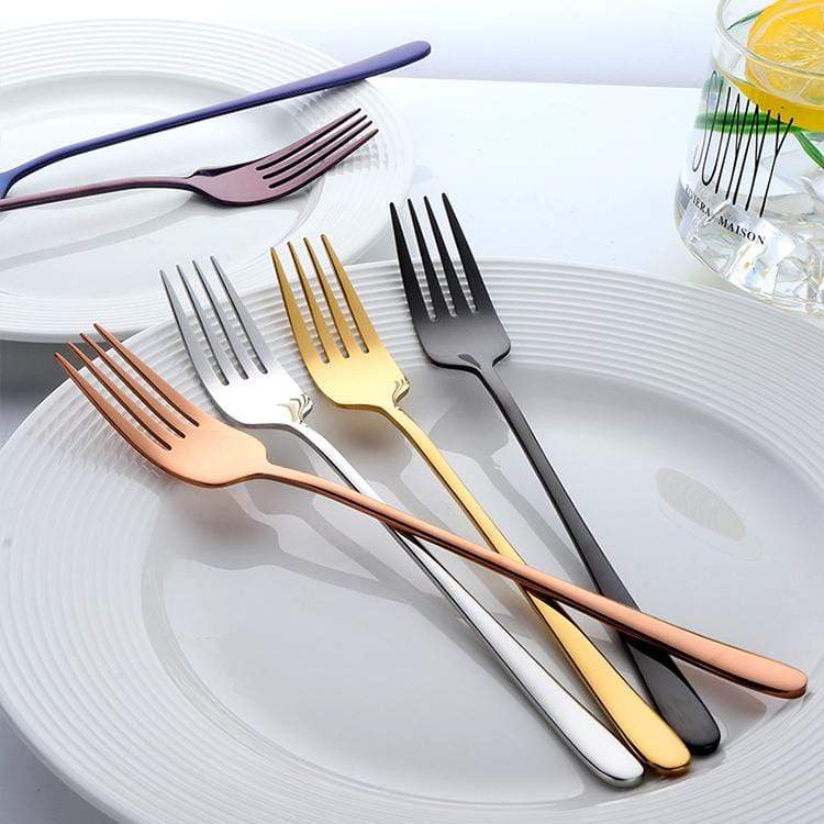 SilverÉlan Elegant Dining Fork – Timeless Tableware for Refined Gatherings - All Around Casa