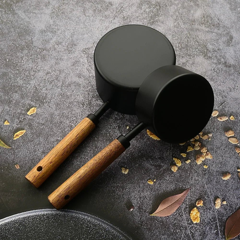 TimberCraft Luxe Measuring Cup Set with Stainless Precision - All Around Casa