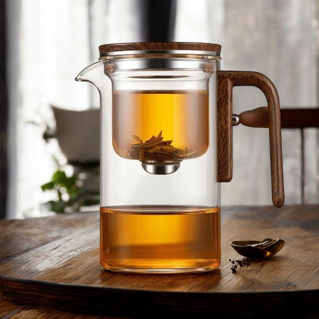 Tranquessi Elegant Magnetic Filtration Teapot – Pure Brewing with Modern Serenity - All Around Casa
