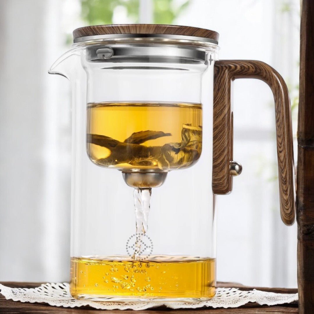 Tranquessi Elegant Magnetic Filtration Teapot – Pure Brewing with Modern Serenity - All Around Casa