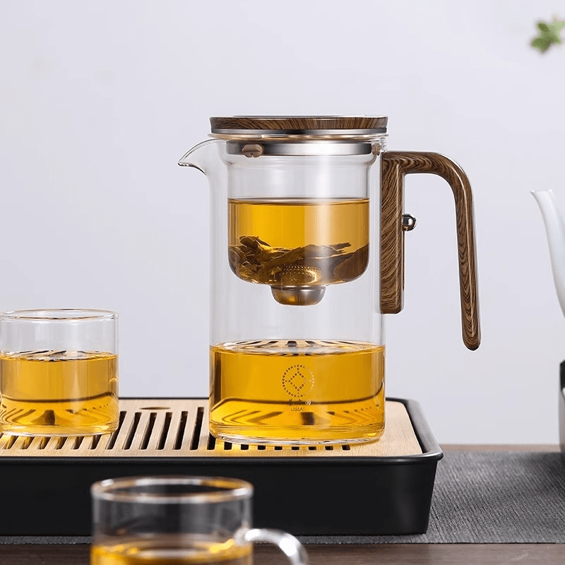 Tranquessi Elegant Magnetic Filtration Teapot – Pure Brewing with Modern Serenity - All Around Casa