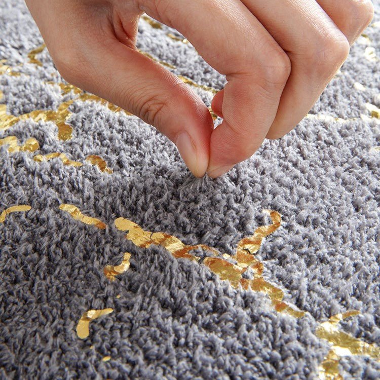 Veloria Elegant Marble Bath Mat for a Refined Spa Ambiance - All Around Casa