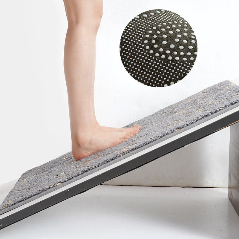 Veloria Elegant Marble Bath Mat for a Refined Spa Ambiance - All Around Casa
