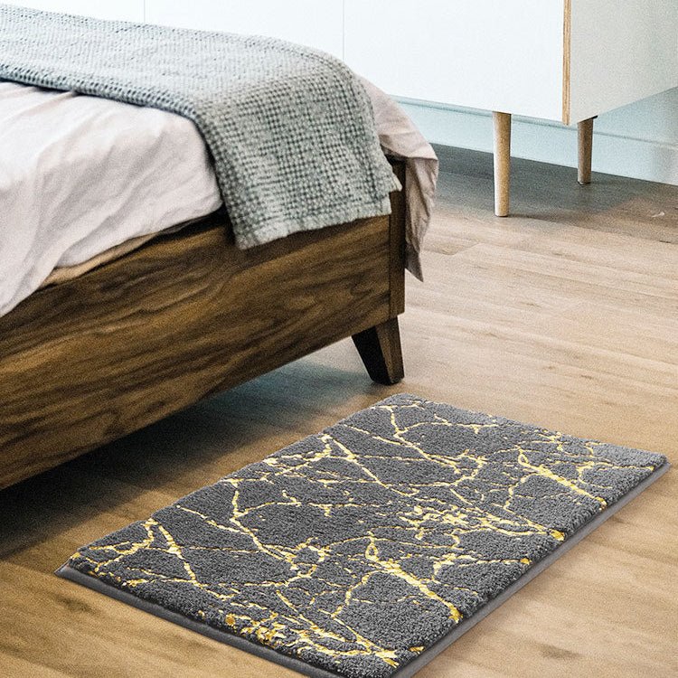 Veloria Elegant Marble Bath Mat for a Refined Spa Ambiance - All Around Casa