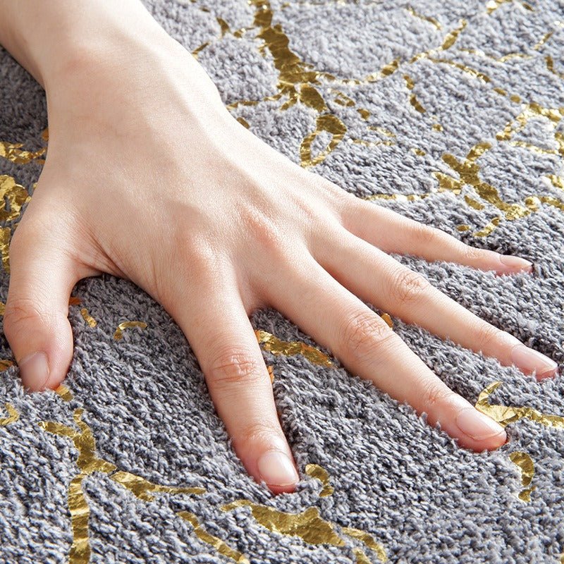 Veloria Elegant Marble Bath Mat for a Refined Spa Ambiance - All Around Casa