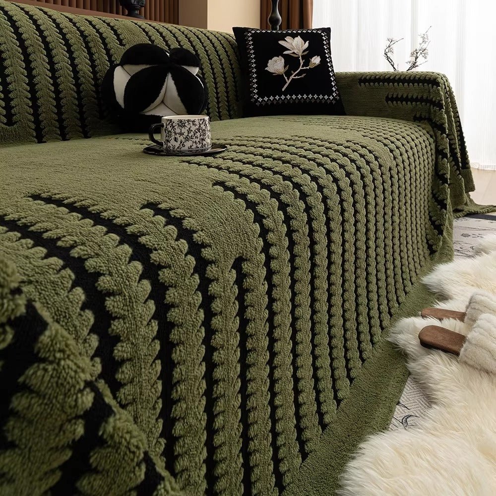 Velvéra Luxe Tufted Sofa Cover – Elegant Warmth for a Timeless Living Space - All Around Casa