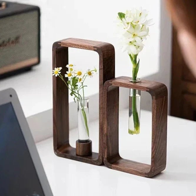 Verdura Aura Elegant Glass Plant Propagator for Modern Greenery Displays - All Around Casa