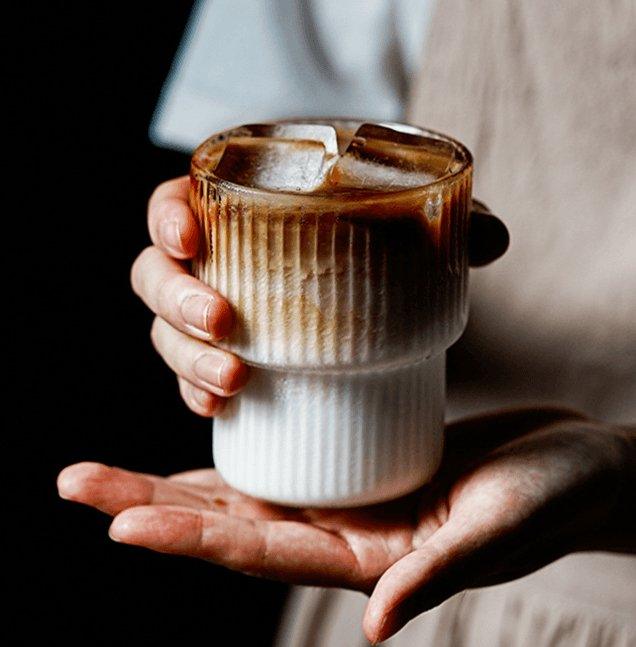VetroLuxe – Elegant Ribbed Glass Set for Sophisticated Entertaining - All Around Casa