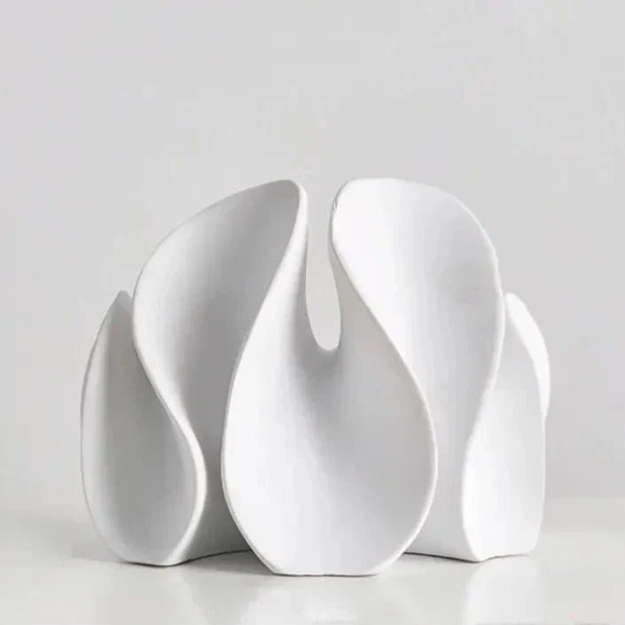 WaveBloom – Elegant Resin Art Sculpture for a Modern Minimalist Interior - All Around Casa